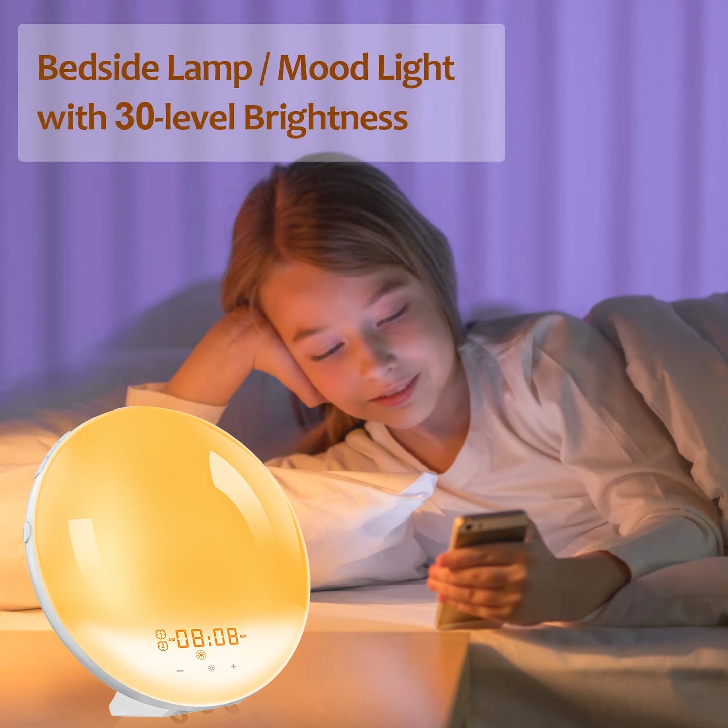 LumiWake Sunrise Simulation Lamp