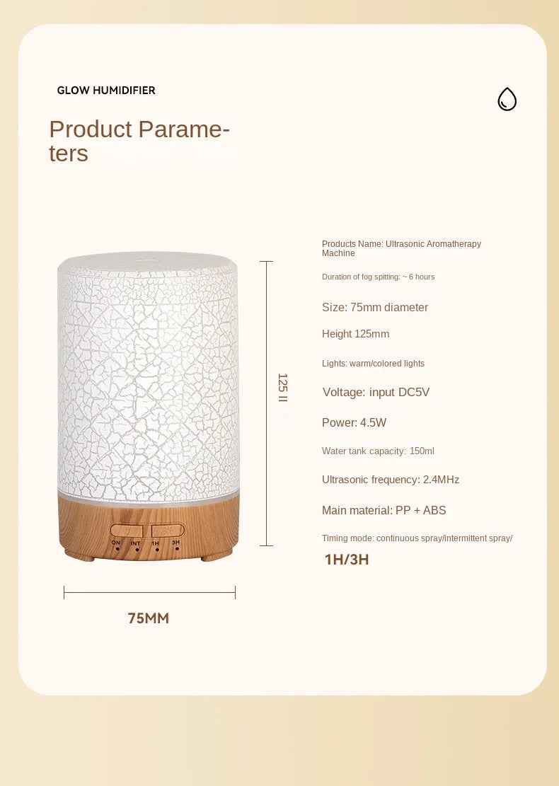 CloudEase Aromatherapy Diffuser – Home Relaxation Tool