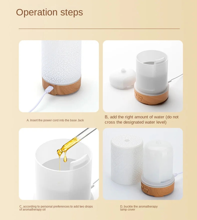 CloudEase Aromatherapy Diffuser – Home Relaxation Tool