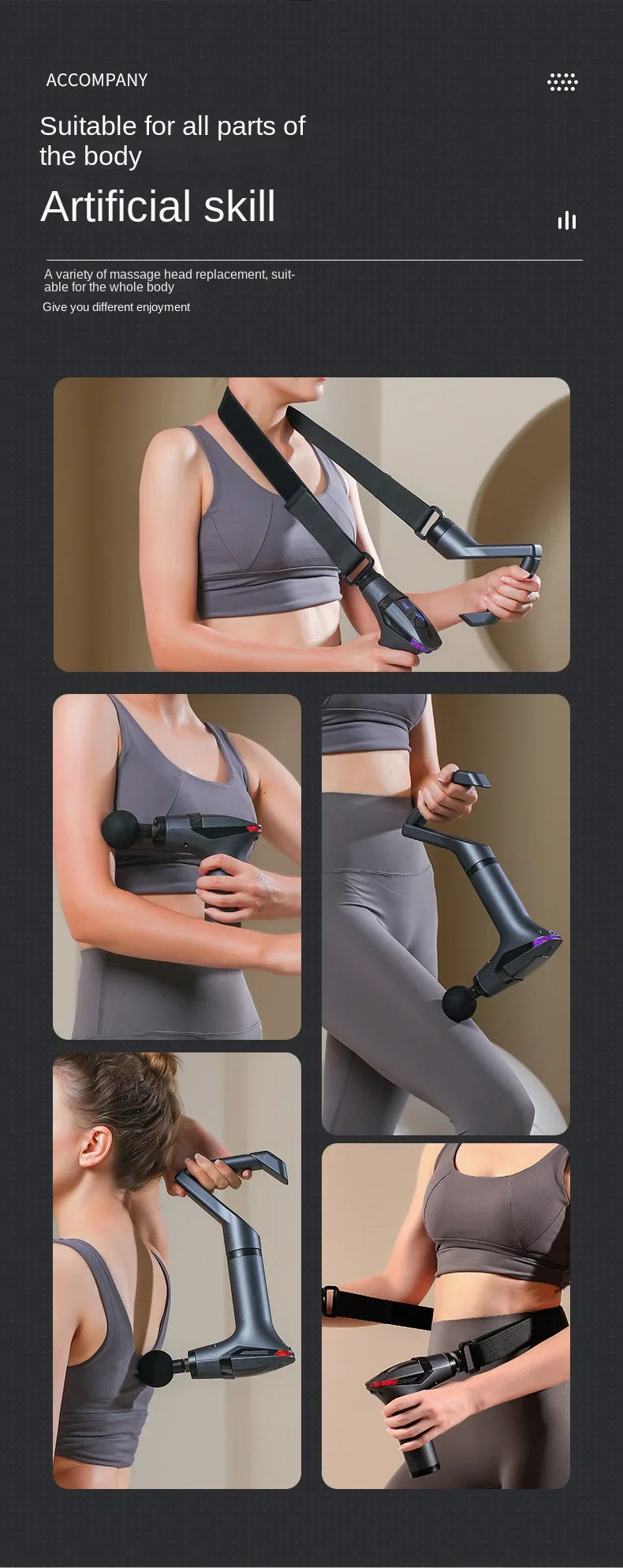 PrimeRelief Performance Massage Gun